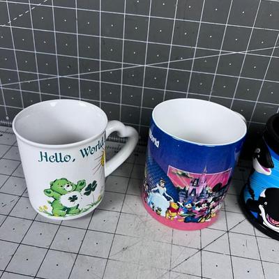 Mug Collection: Disney, Care Bear, Sea World - SHAMMO 