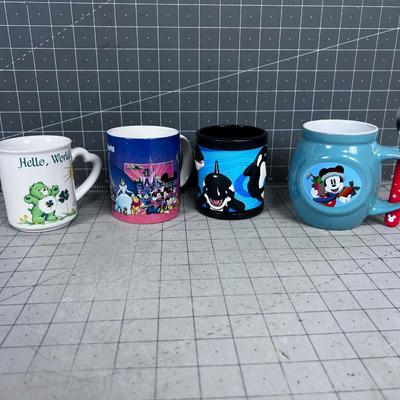 Mug Collection: Disney, Care Bear, Sea World - SHAMMO 