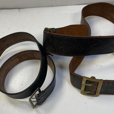 WWII Military Belts