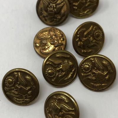 WW2 Military collectables (CafÃ© menu, Buttons, , Pins etc.)