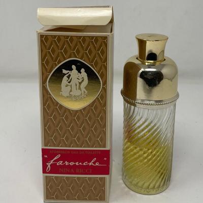 NINA RICCI Farouche - Paris ATOMISSEUR EAU DE TOILETTE/ Used
