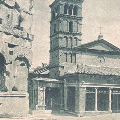 Roma, Chiesa di S. Giorgino al Velabro Post Card