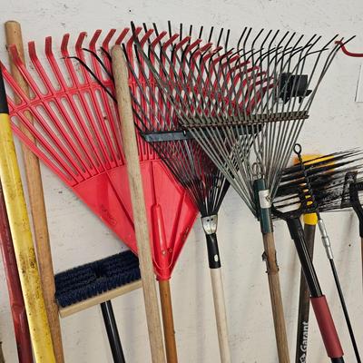 Leaf Rakes, Brooms & More (G2-JS)