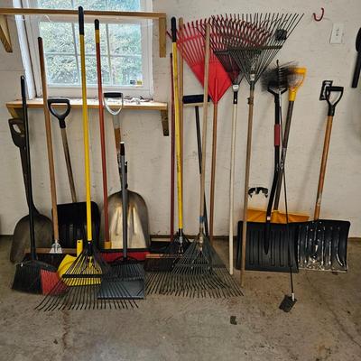 Leaf Rakes, Brooms & More (G2-JS)
