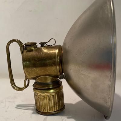 Antique maritime lamp / marked JUSTRITE/ PAT. MAY 7 1912