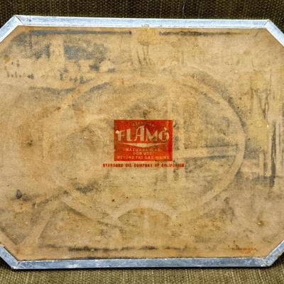 LOT 28 - BIN 1939 Golden Gate International Exhibition - Standard Oil Trivet - San Francisco