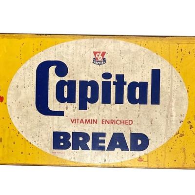 Capital Bread Advertising Sign