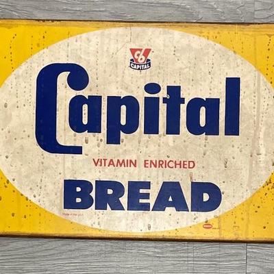 Capital Bread Advertising Sign