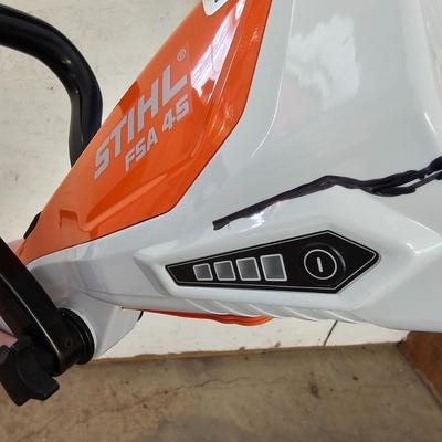 Pair of Stihl FSA45 Rechargeable Trimmers (G2-JS)