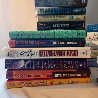 Collection of Books by Stuart Woods, Jan Karon, and more (D-DZ)