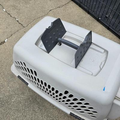 Collection of Pet Crates, Carriers & More (G2-JS)