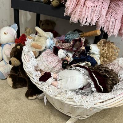 Vintage kids clothes and toys
