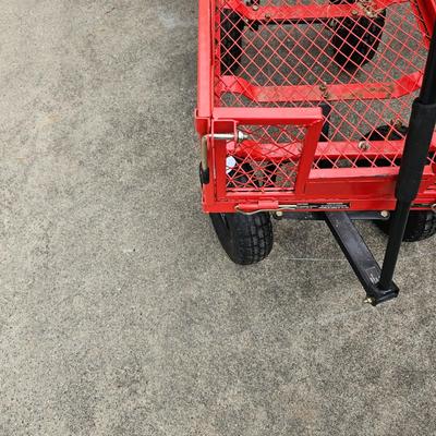 Ironton Steel Garden Wagon & Rolling Seat (G2-JS)