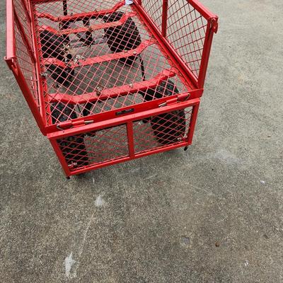 Ironton Steel Garden Wagon & Rolling Seat (G2-JS)