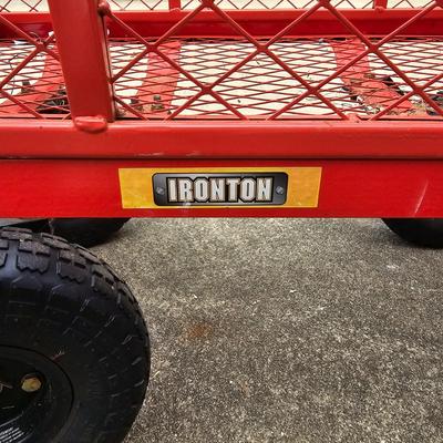 Ironton Steel Garden Wagon & Rolling Seat (G2-JS)