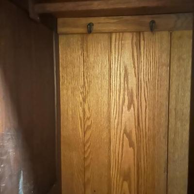 Solid Wood Mahogany Armoire