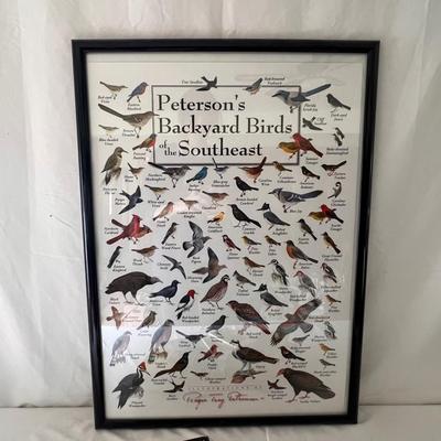 Field Guide Books and Two Framed Prints (D-DZ)