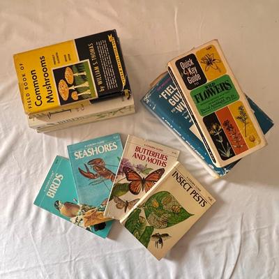 Field Guide Books and Two Framed Prints (D-DZ)