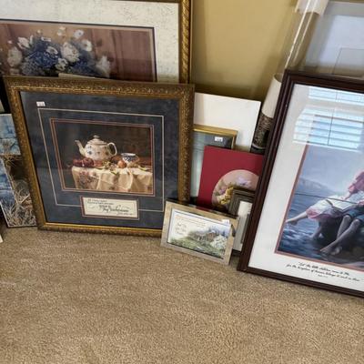 Misc. framed decor