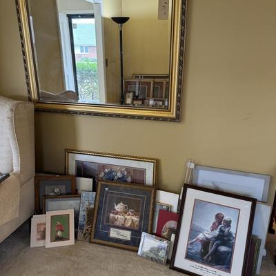 Misc. framed decor