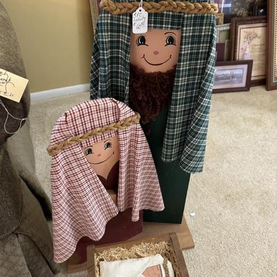 Wooden Nativity