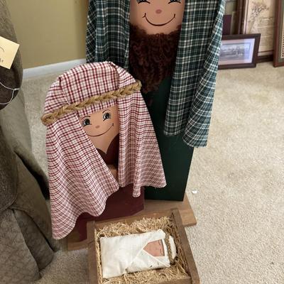 Wooden Nativity