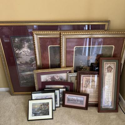 Wall picture frames