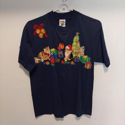 Festive Holiday Shirts Size Medium (PC-BBL)