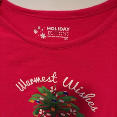 Festive Holiday Shirts Size Medium (PC-BBL)