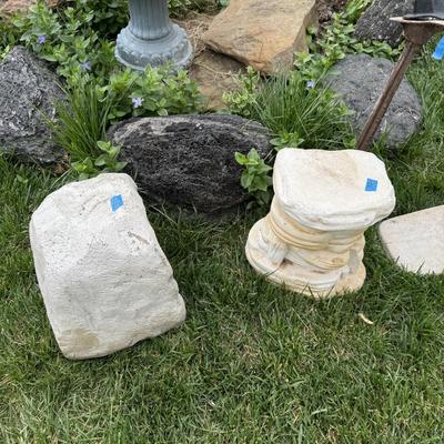 Concrete Yard decor