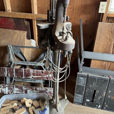 Misc. tools & wood