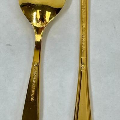 Gold Plated spoons