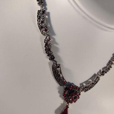 Assortment of Colorful Estate Jewelry Necklaces and Earrings (#2)