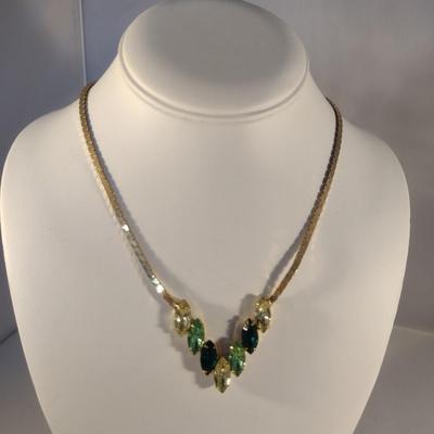 Assortment of Colorful Estate Jewelry Necklaces and Earrings (#2)