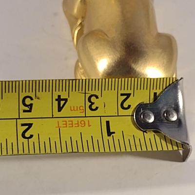 Metropolitan Museum of Art Gilded Tang Dynasty Horse Statuette 1989