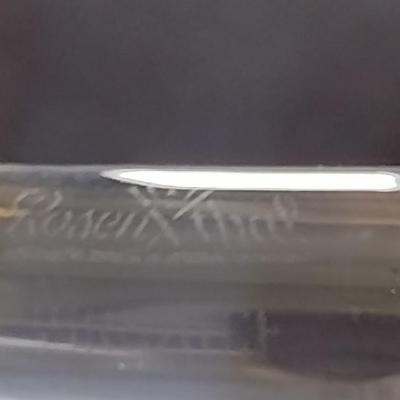 Rosenthal for Versace Medusa Head Purple Amethyst Crystal Glass Wine Stopper