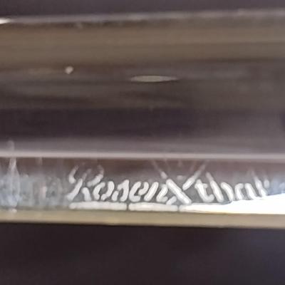 Rosenthal for Versace Medusa Head Purple Amethyst Crystal Glass Wine Stopper