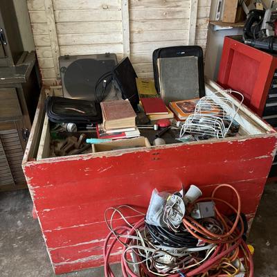 Giant red crate
