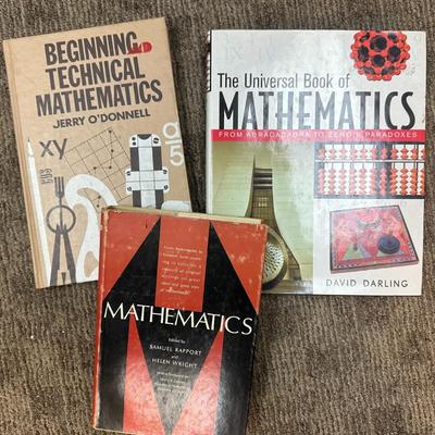 Mathmatics book lot