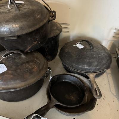 Cast iron skillets