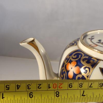 Antique Gibson & Son Hand-Painted English Teapot