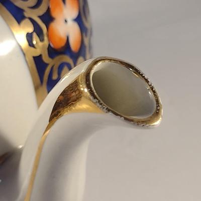 Antique Gibson & Son Hand-Painted English Teapot