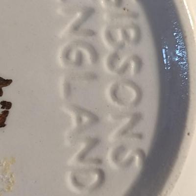 Antique Gibson & Son Hand-Painted English Teapot