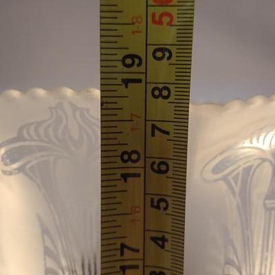 Vintage Fenton Cranberry Glass Three Globe Electric Table Lamp