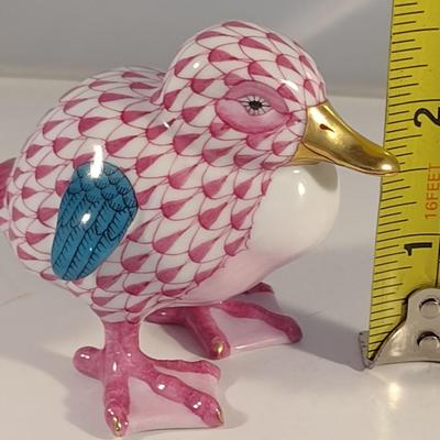Herend Porcelain Duckling Fishnet Pattern Choice B