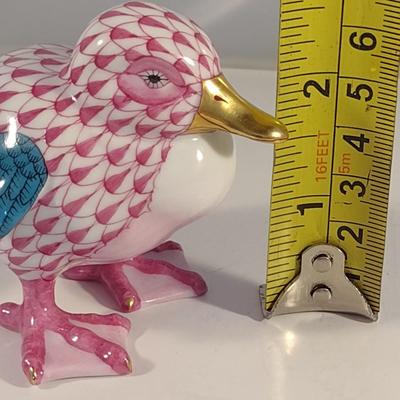 Herend Porcelain Duckling Fishnet Pattern Choice B