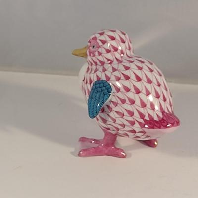 Herend Porcelain Duckling Fishnet Pattern Choice B