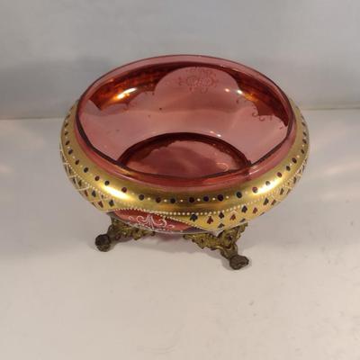 Antique Footed Compote Dish