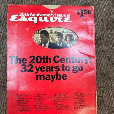 Esquire special issue with Kennedy on the cover