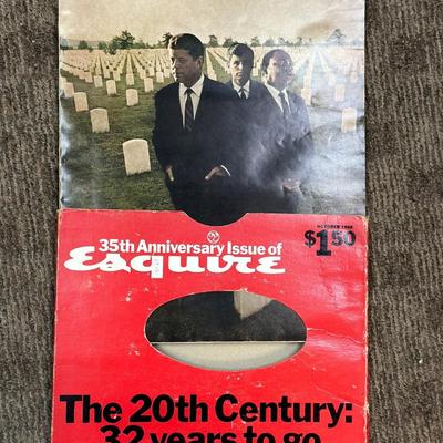 Esquire special issue with Kennedy on the cover